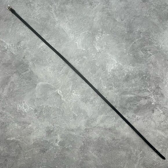 NWT Hermes Hapi 3 MM Black Leather Palladium Wrap Bracelet Buckle With Box - Picture 11 of 16